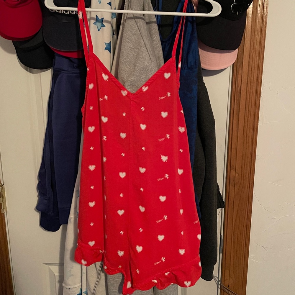 Wildfox Heart Ruffle Romper - Picture 5 of 11